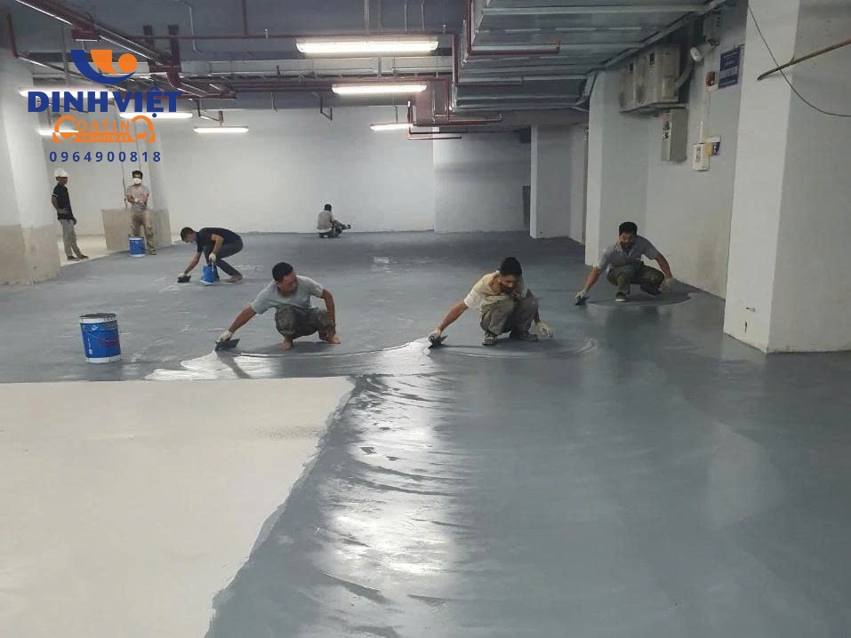 báo giá thi công sơn epoxy 2026