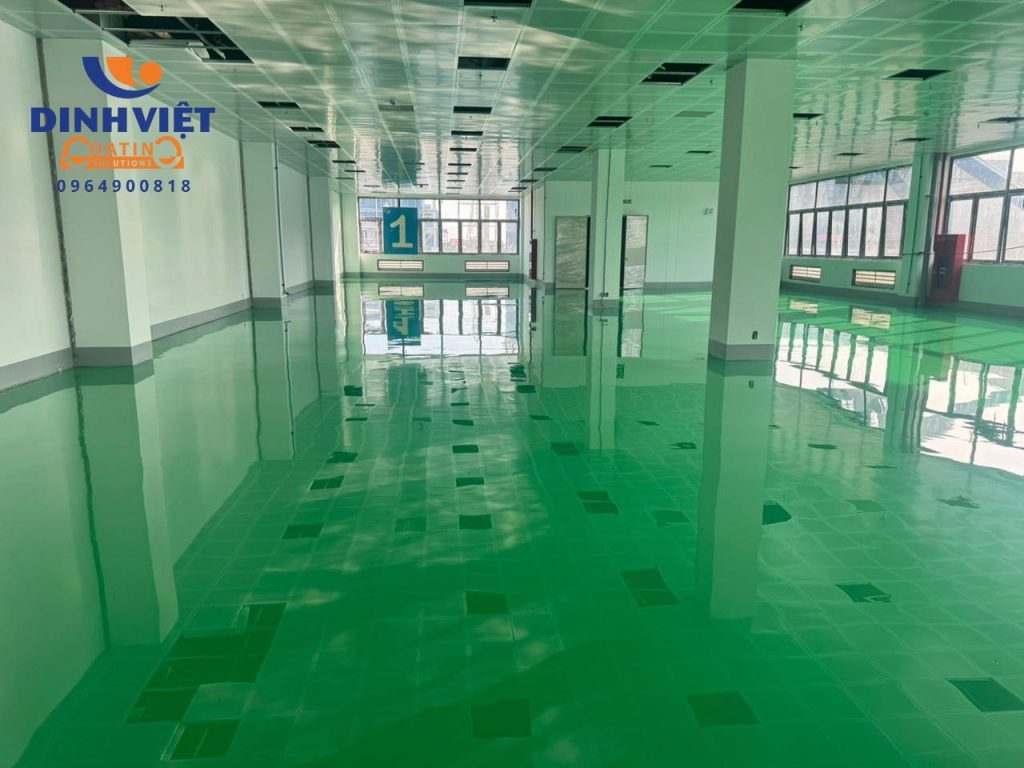 báo giá thi công sơn epoxy 2026